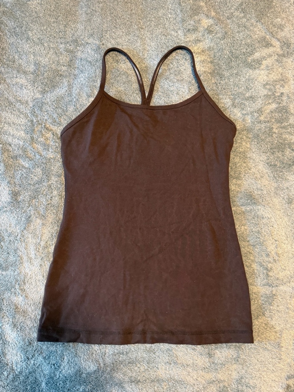 Lululemon Black Strappy Racerback Full Length Tank Top Size 4